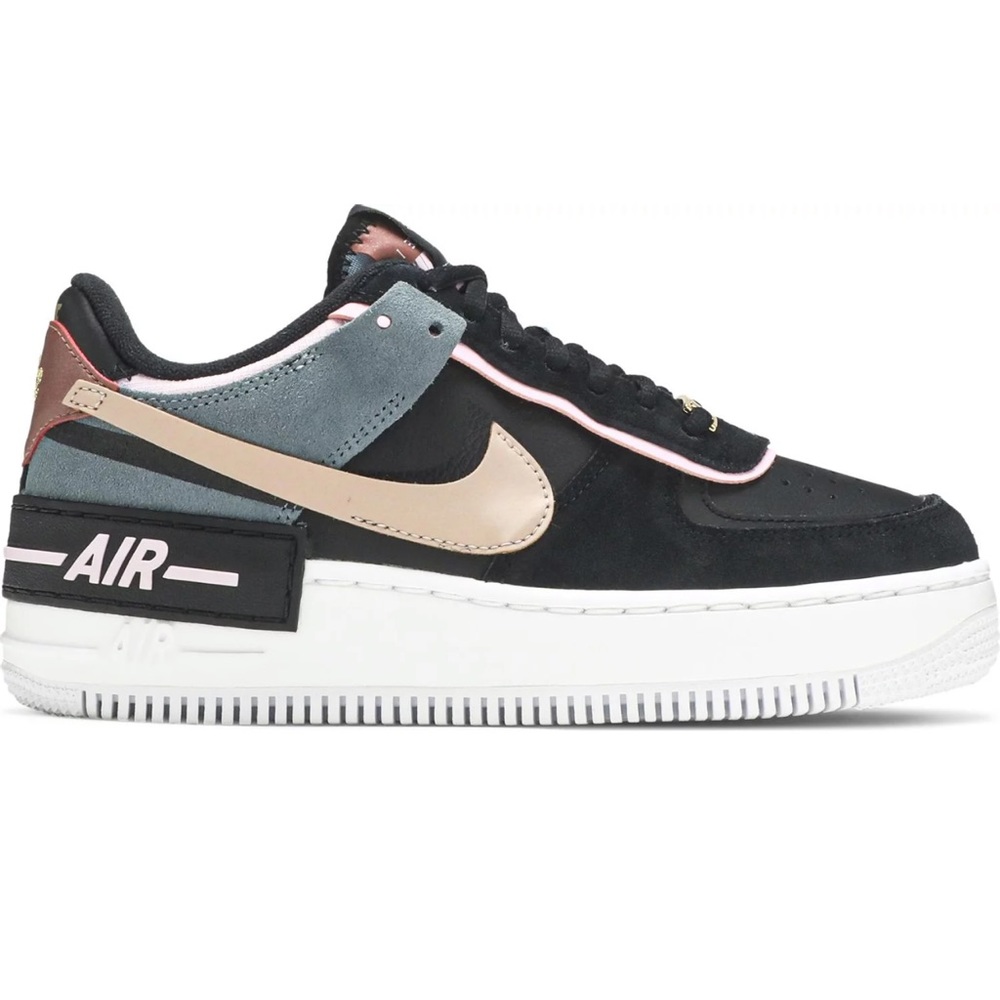 Air Force 1 Shadow 'Black Light Arctic Pink'